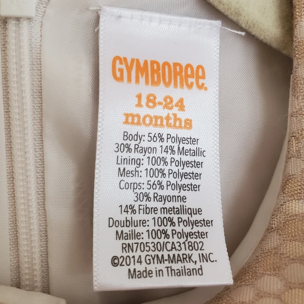 Gymboree Gold Dress